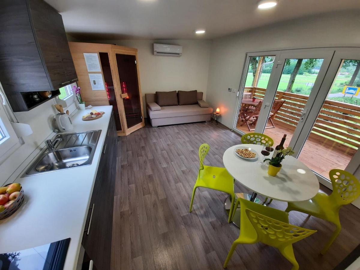 Chalet And Apartment Zonir With Sauna Кобарид Экстерьер фото